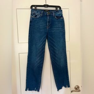 Super soft denim! Only worn a couple times, just not a good cut for me!